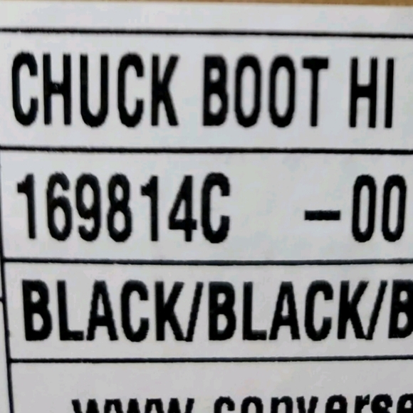 Converse X A-Cold-Wall Chuck Taylor All Star Lugged Hi Unisex Sz Various/169814C - Picture 8 of 9